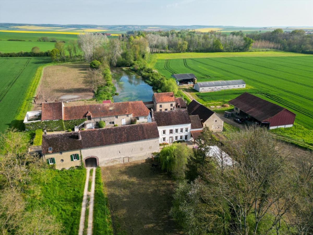 فيلا Le Moulin Neuf Brienon-sur-Armançon المظهر الخارجي الصورة